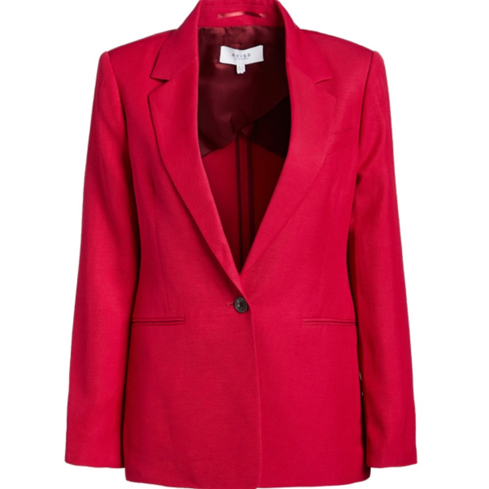 REISS ADA-BOLD SB BLAZER PINK-PINK